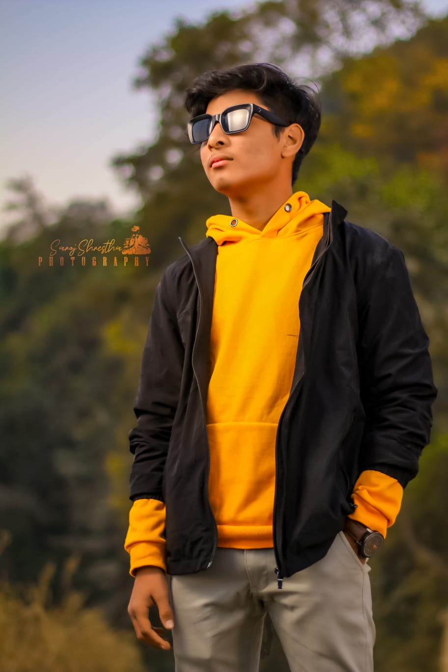Sanskar Man Pradhan portrait, content writer and content handler